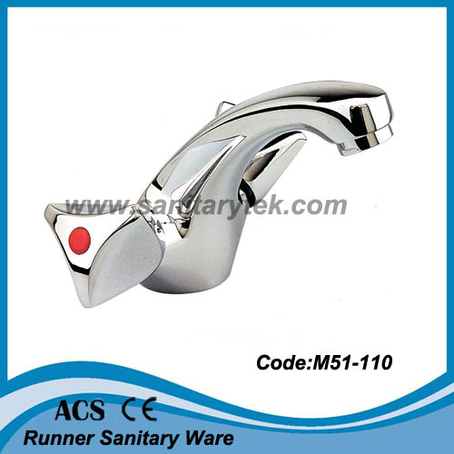 Double Handle Basin Faucet Mixer (M51-110)