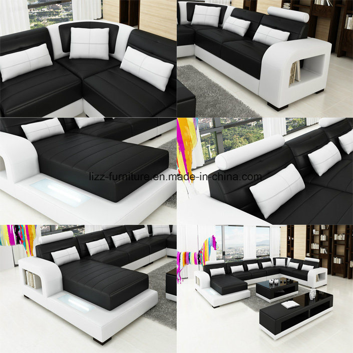 Modern Leisure Leather Sofa Living Room Furniture