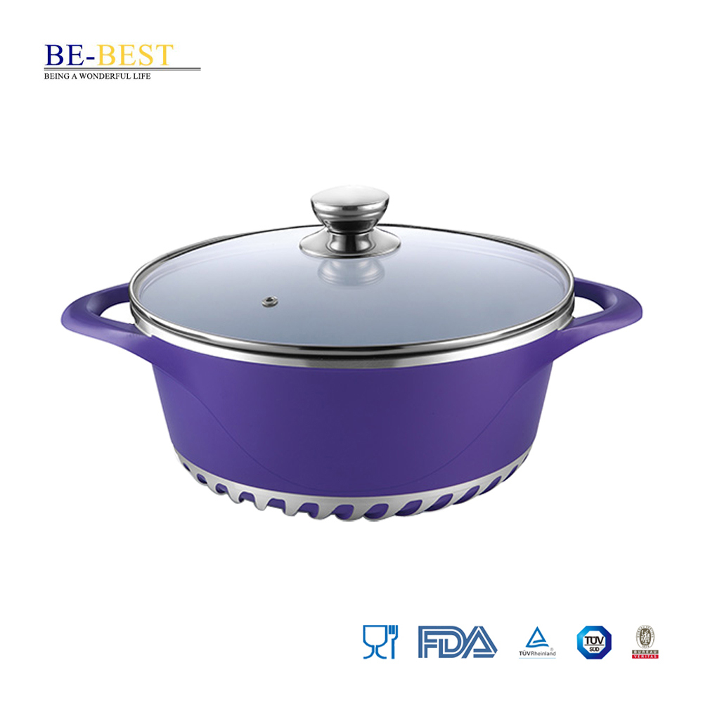 Die-Casting Aluminum Casserole Pot Cookware