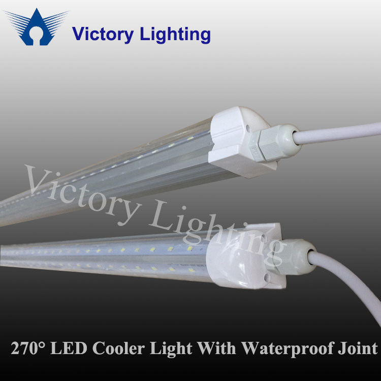 Waterproof Integrated 1800mm 39W 6ft LED Cooler Light for Refrigerator