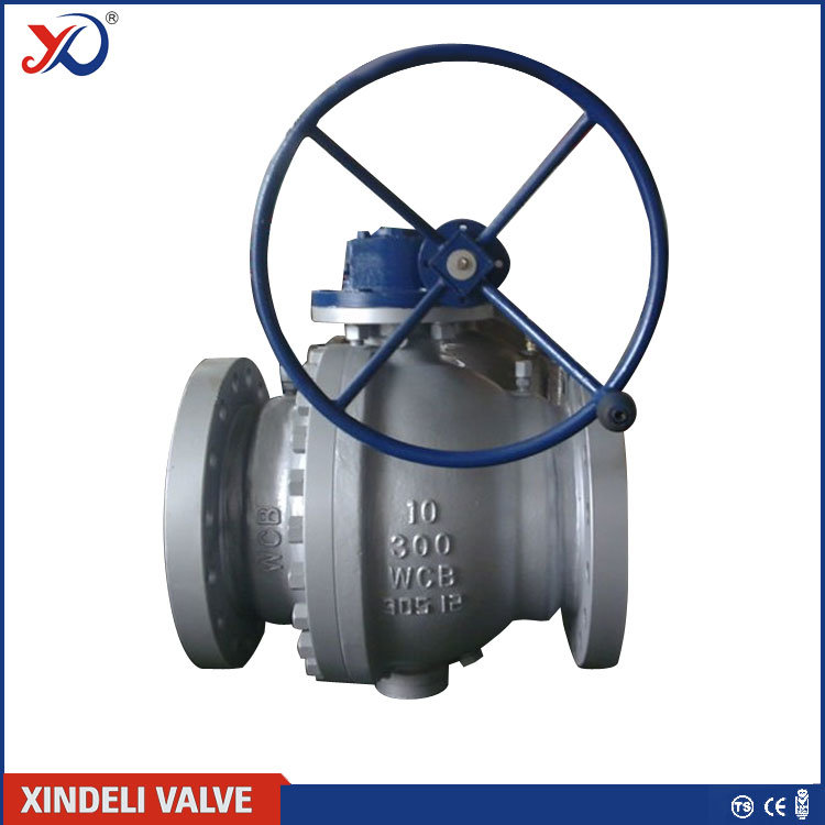 Manufacturer 3pieces Forged Steel A105 Trunnion Mounted Ball Valve