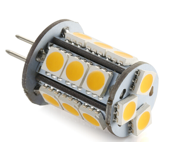 AC DC 12V Warm White 9SMD5050 G4 LED