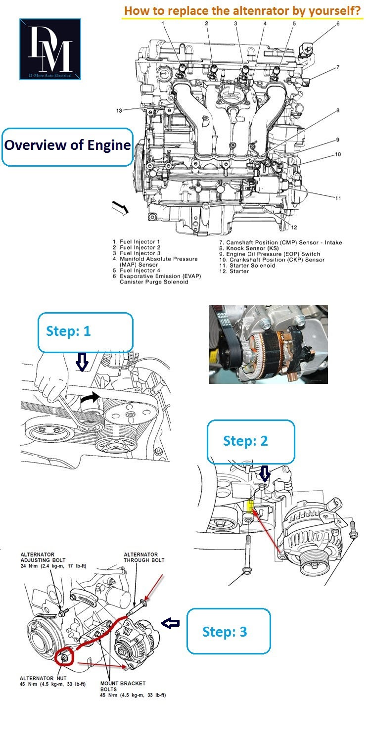  Is 1988cc, 6cyl, 155HP 1998-2005 101211-7370 Lester 23190 27060-70500 Lra02190 Alternator for Lexus