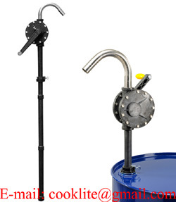 Aluminum Rotary Hand Pump / Rotary Hand Chemical Pump - 25mm 21L/Min