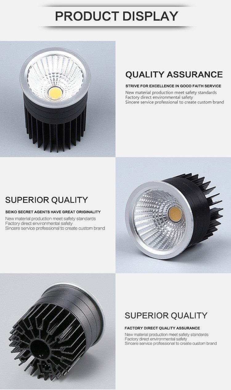 Ce Approved Commericial Using 6W-8W COB MR16 LED Bulb