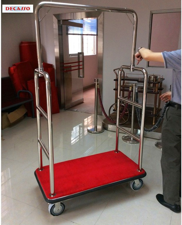 Stainless Steel Luggage Cart (DF18)