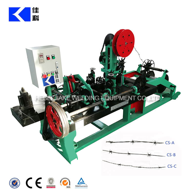 Easy Operation Iron Wire Single Strand Barbed Wire Machine