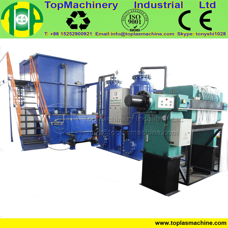 Pet Bottle Crushing Washing Recycling Plant Wastewater Treatment System