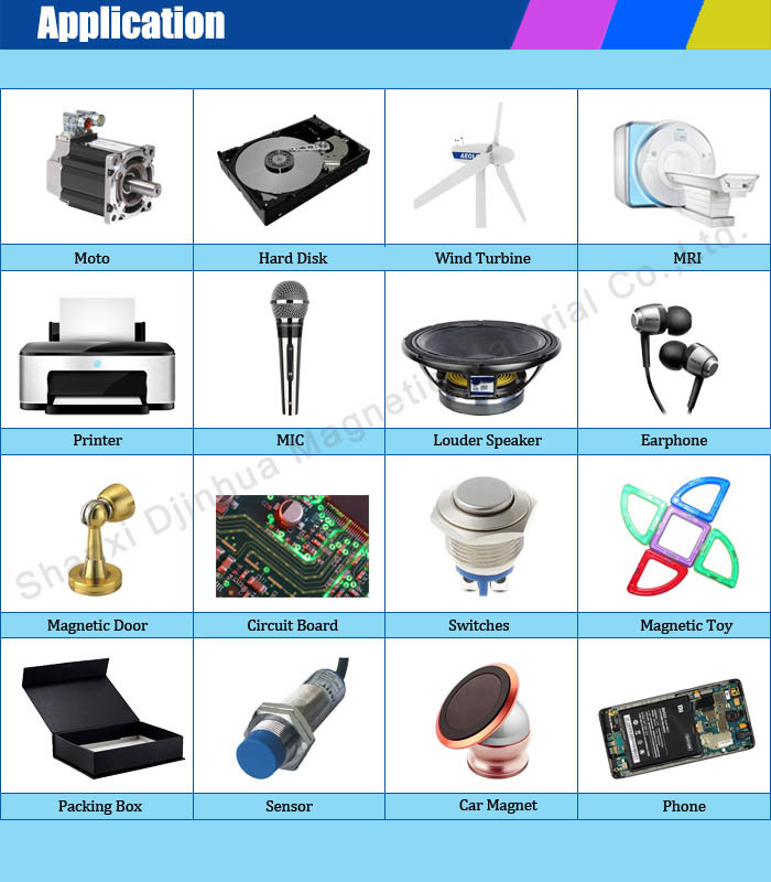 RoHS Approved 130 Motor NdFeB Magnet for Industry