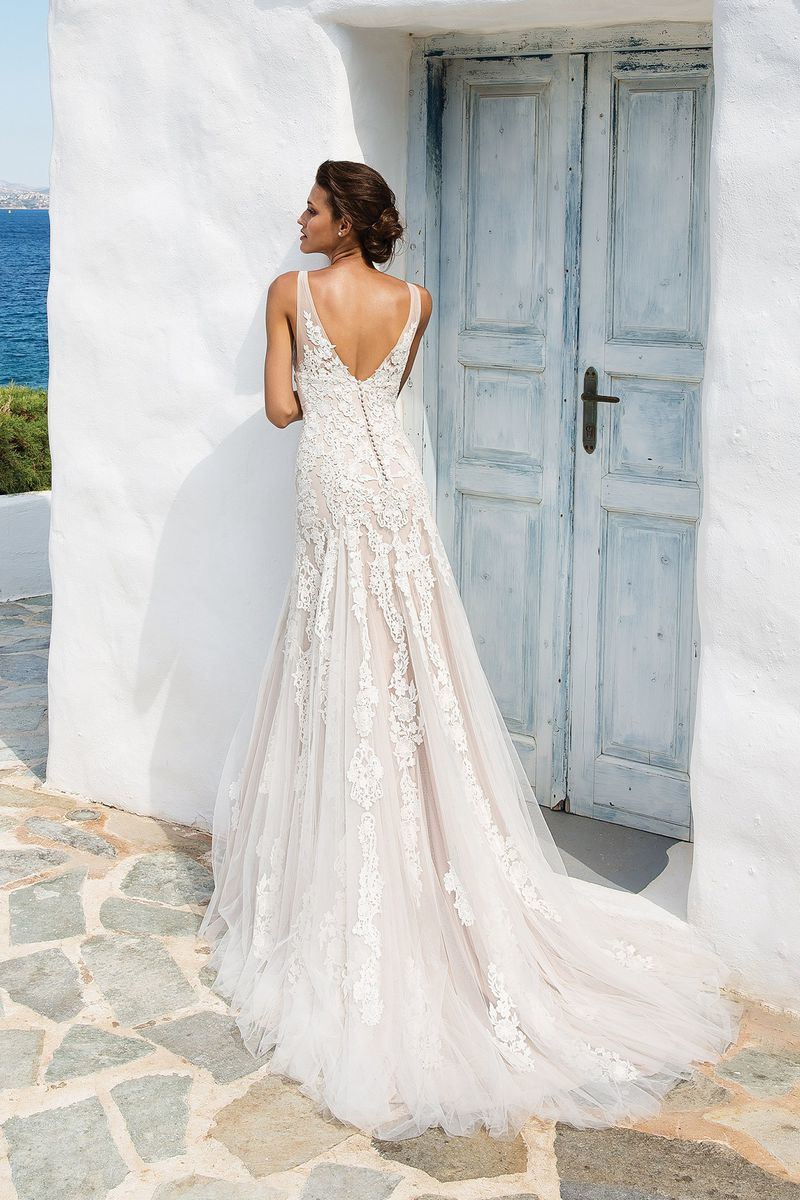 Amelie Rocky 2018 Sexy Lace Mermaid Bridal Dress