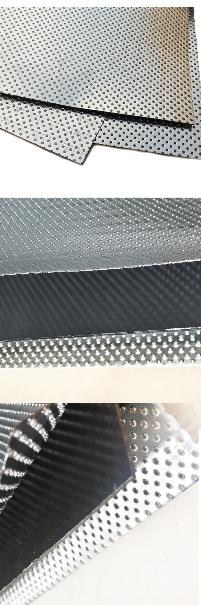 Double Metal Reinfoced Exhaust Gasket Sheet with Graphite Insert