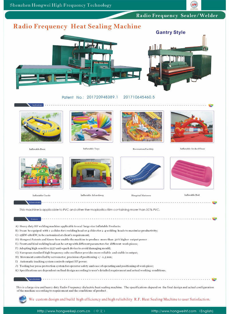 High Frequency Machine PVC Swimming Pool Welding Machine