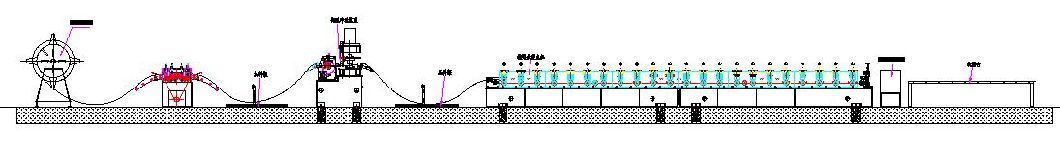 European Standard Best Selling Electrical Cabinet Roll Forming Making Machine