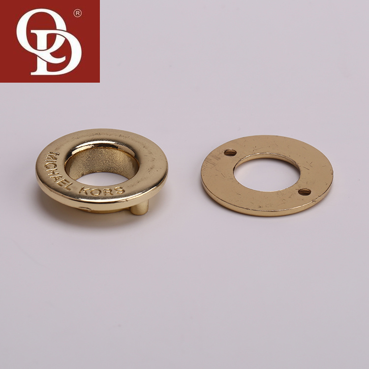 Wholesale Round Square Oval Plating Colored Custom Brass Metal Eyelets