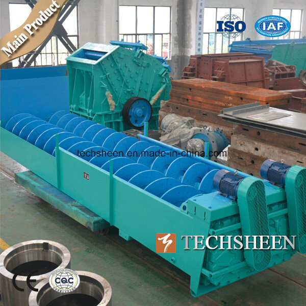 High Performance Screw Sand Washing Machine / Spiral Sand Washer