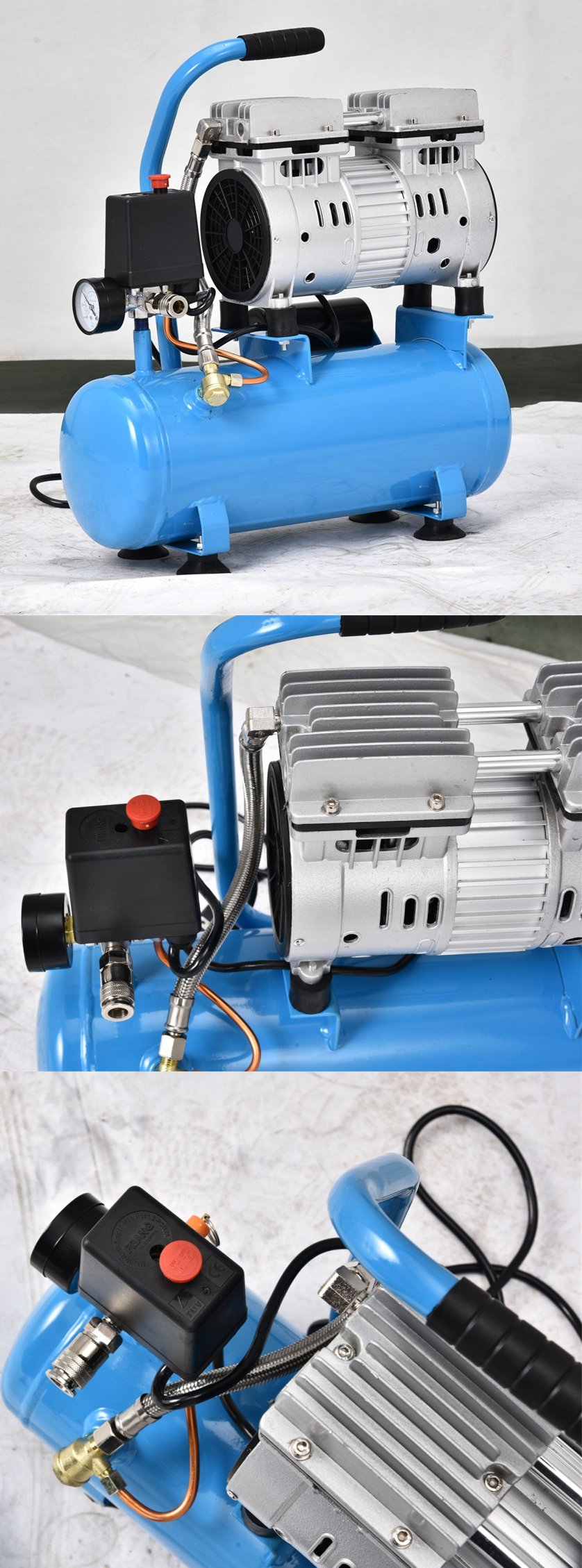 GDG09 9L 480W 550W Oil Free Air Compressor