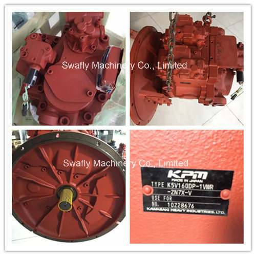 Excavator Machinery Kawasaki Main Hydraulic Pump 10z28676 (K5V160DP)