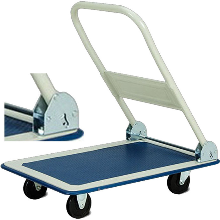 Steel Platform Four Wheel Hand Cart