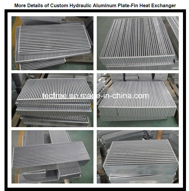 Hot Sellling Aluminum Plate Fin Oil Cooler Core