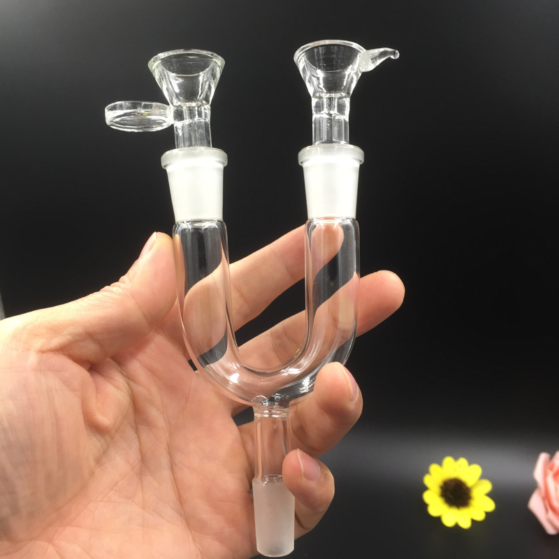 Dropdown Double Glass Adapters