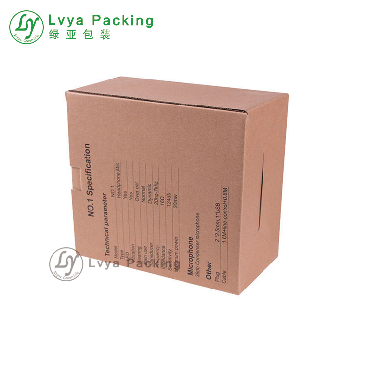 Heavy Duty Color Printing Foldable Paper Box with Lock