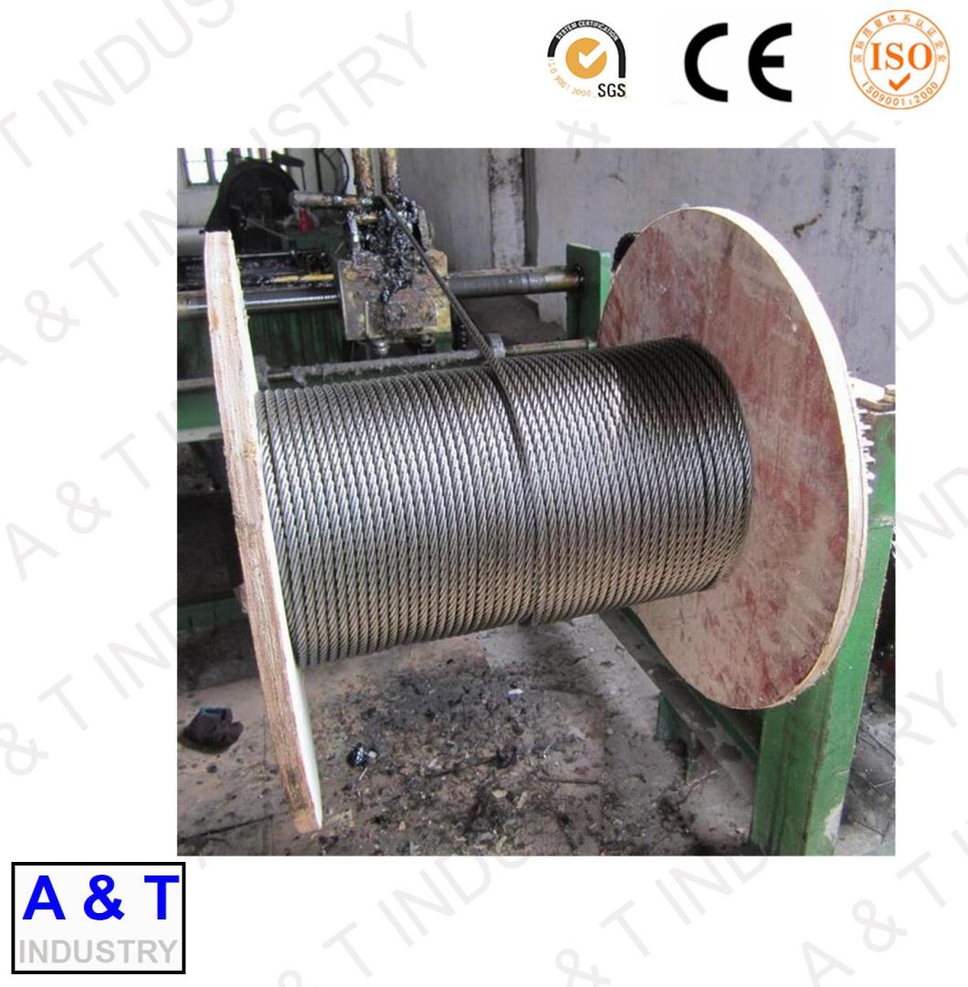 Hot-DIP Zinc Plated Galvanized Steel Strand Wire Rope for Communication Cable