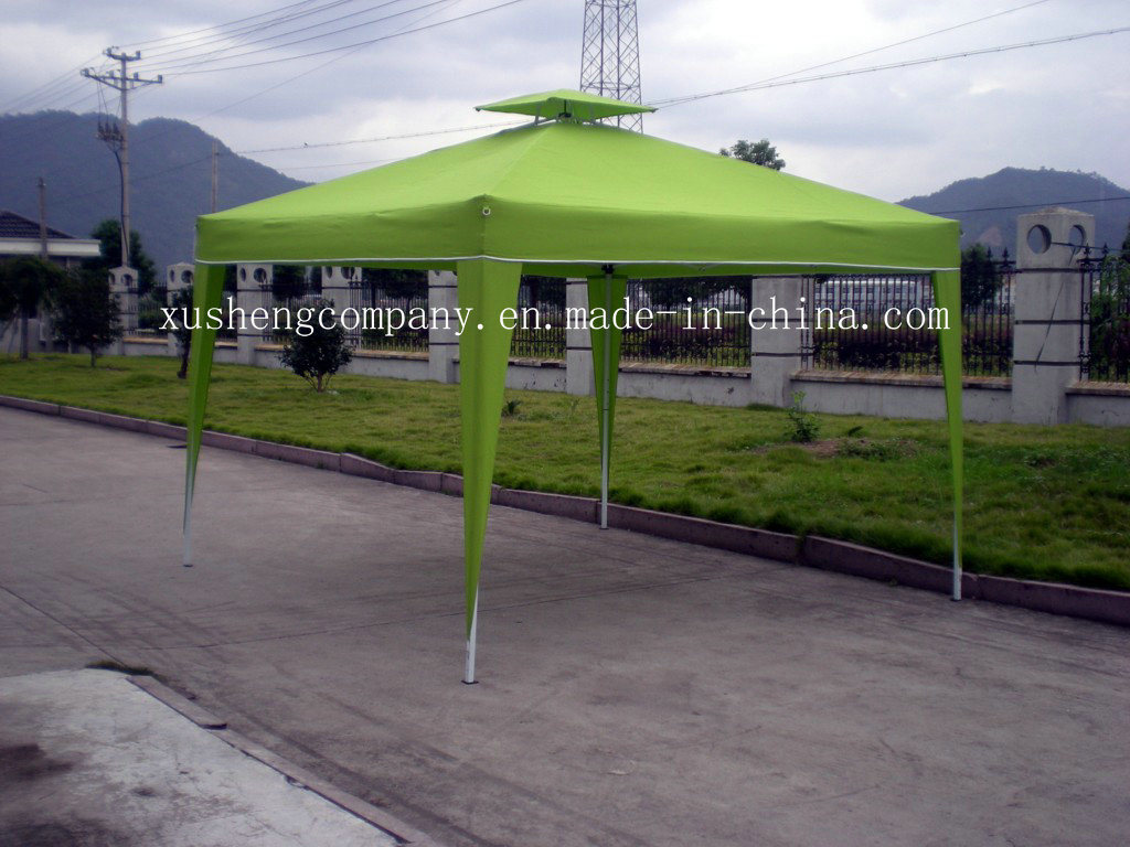 3X3m Hot Sale Outdoor Steel Frame Pop up Gazebo with Small Top