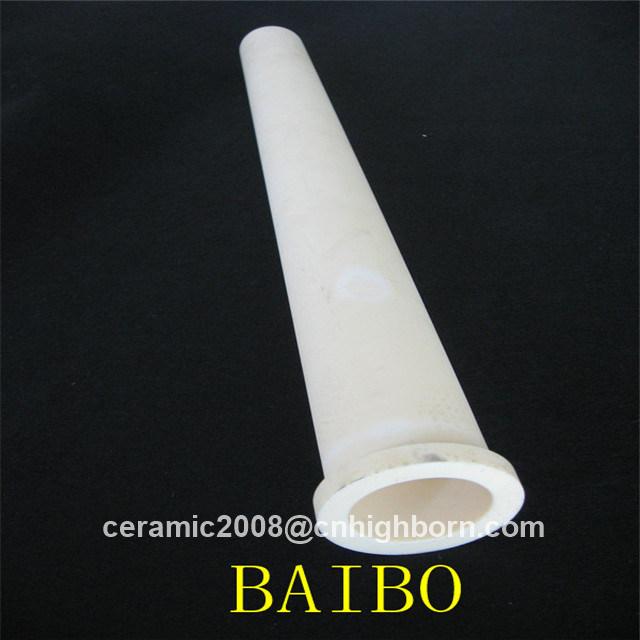 Custom Alumina Ceramic Flanged Pipe