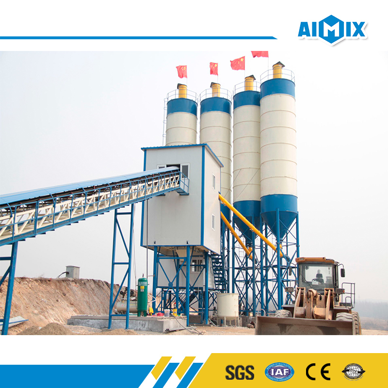 120m3/H Concrete Batching Plant for Dam/ High Speed Way (HZS120)