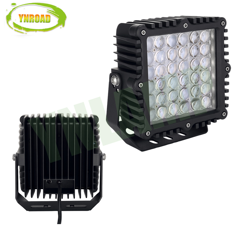 Square 9inch CREE Spot Flood 360W 4D LED Work Light