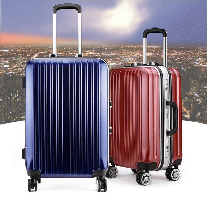 PC Trolley Luggage Travel Luggage Aluminum Cover Luggage Bag