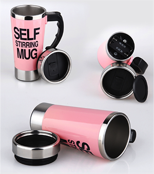 Self Stirring Mug, Electric Coffee Mug, Travel Mug (R-E022)