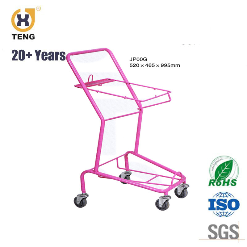 High Quality Wholesale and Retail Japan Style Shopping Cart Trolley with Wheel