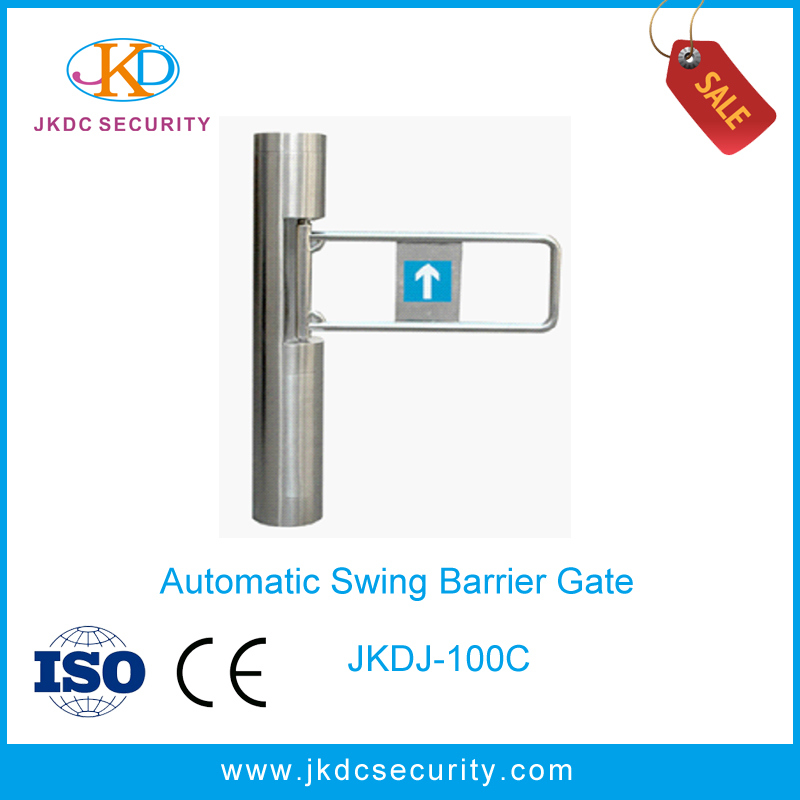 Magnetic Traffic Stainless Steel Waist Height Swing Gate