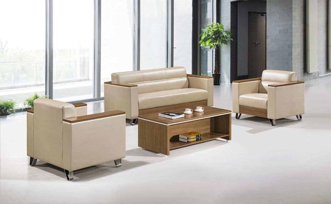 Commerical Office Furniture Leather Sofa Executive Office Sofa Set