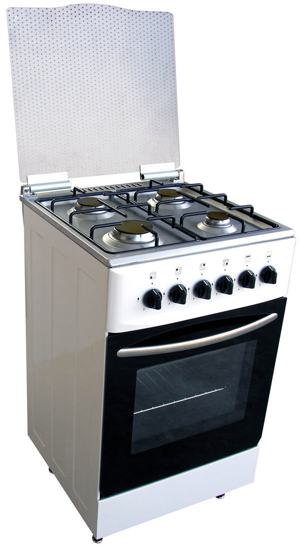 4 Gas Burners Free Standing Gas Stove with Oven