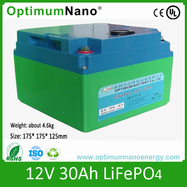 High Quality 12V30ah Lithium Ion Battery (32700 3.2V)