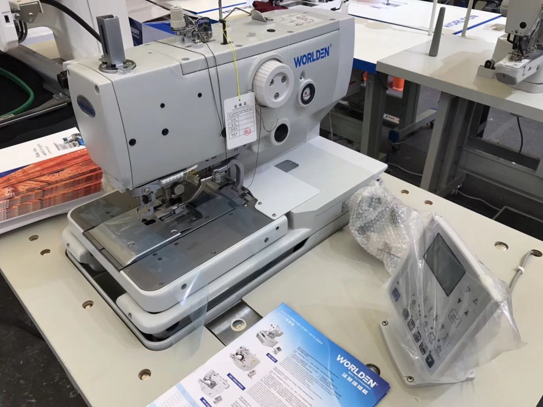 WD-9820 High Speed Computerized Eyelet Button Holing Sewing Machine
