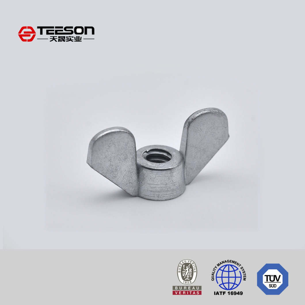 Zinc Alloy Wing Nuts/Butterfly Nut DIN 315/DIN 316/DIN317