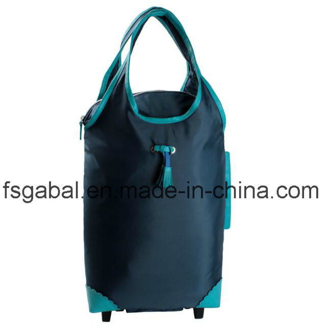 Fashion Durable Nylon Camping Trolley Lugagge Shopping Bag