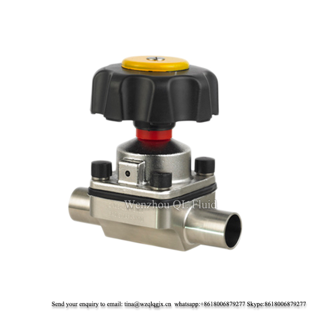 Plastic Mini Water Treatment Clmap Diaphragm Valve