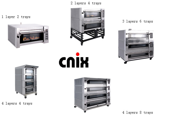 Cnix Yxd-F30A Industrial Steam Deck Oven Bread Making Oven with Ce Approved