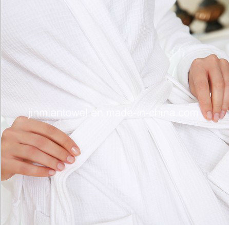 Wholesale Terry Cloth Customized Logo Hotel Bathrobe, Waffle Bathrobe, Coral Fleece Bathrobe