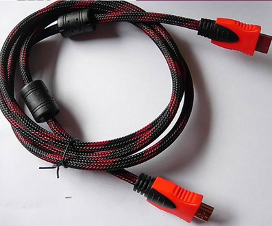 High Speed 1.4V Nylon Braid HDMI Male to Male Cable with Ethernet TV Cable