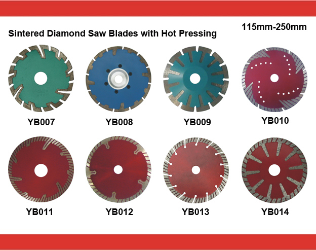 Laser Welded Diamond Saw Blades for Stone&Marble&Granite Cutting