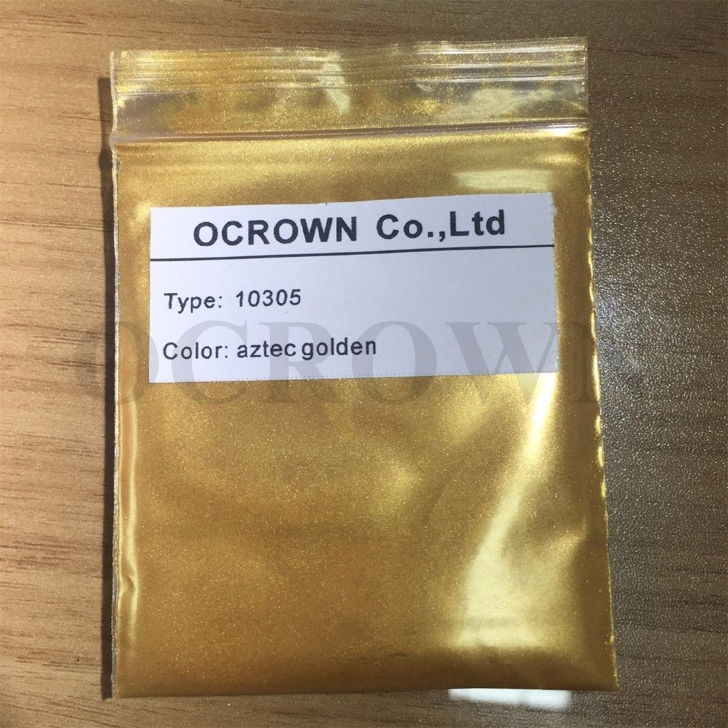 Ocrown Gold Luster Powder Car Paint Auto Coating Pearl Pigment