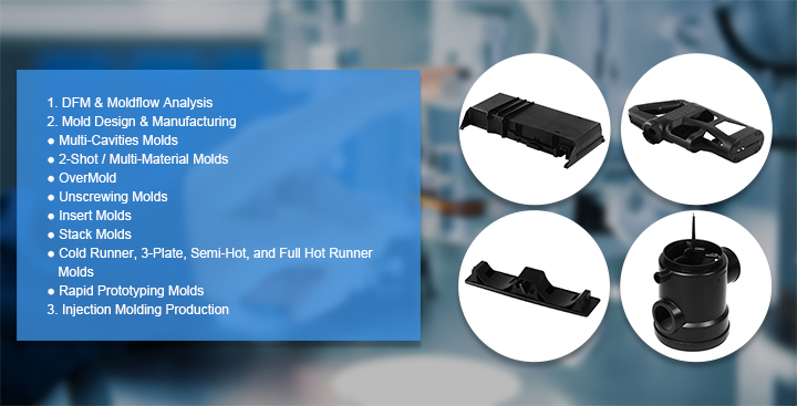 Single-Process Mode Sand Blasting Precision Plastic Injection Mould