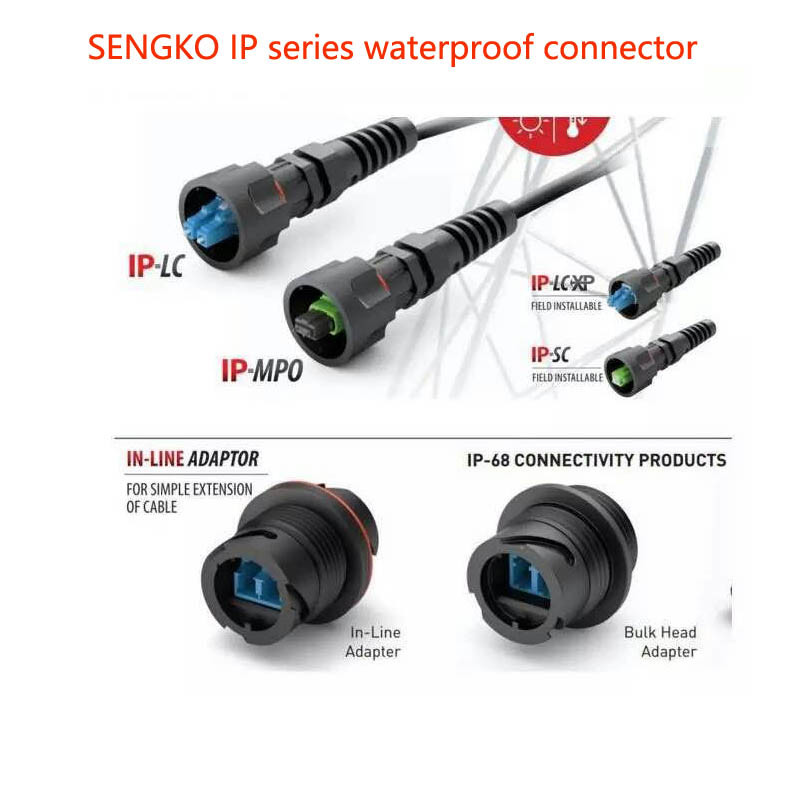 Waterproof Fiber Patch Cord High Quality Factory Sell Directly Duplex Sengko IP LC Connector