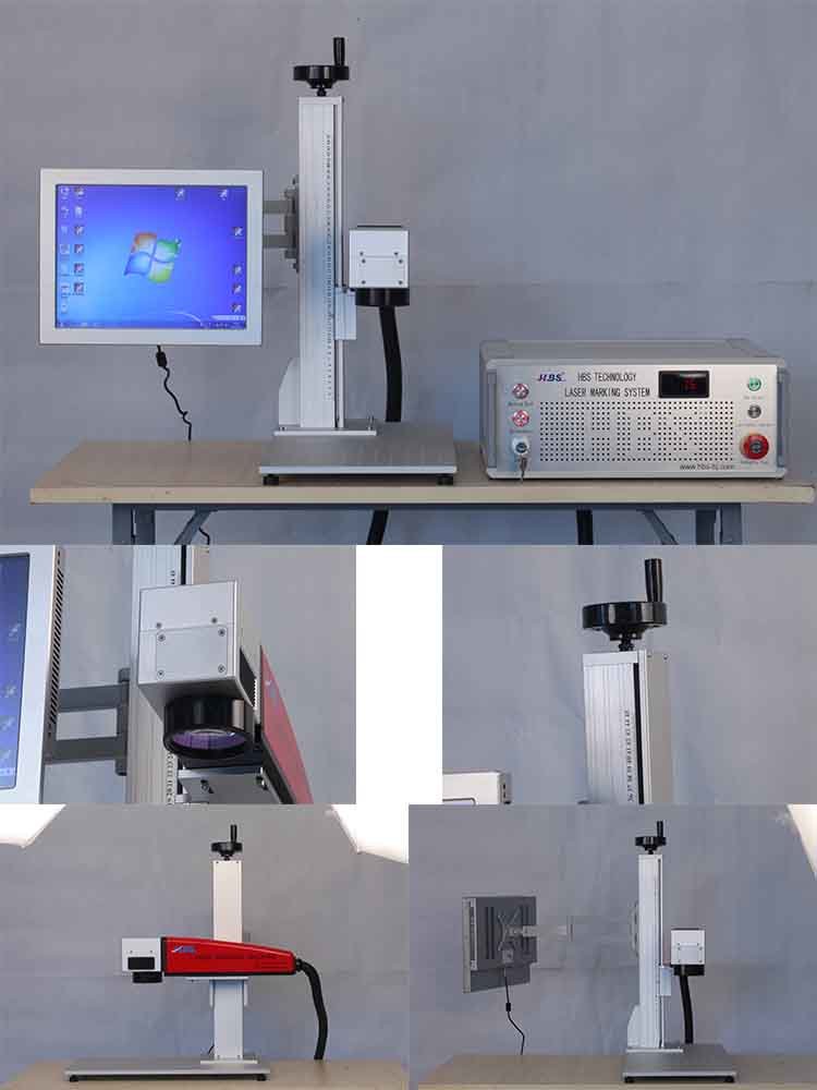 YAG End Pump Low Power Laser Marking Machine