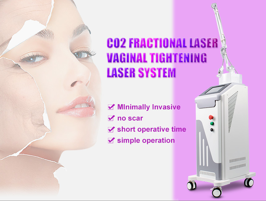 10600nm Gold Standard Laser Fractional CO2 Laser Beauty Machine